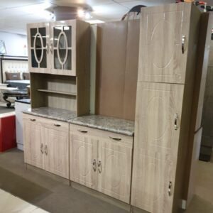 3 PC WOODEN KITCHEN UNIT