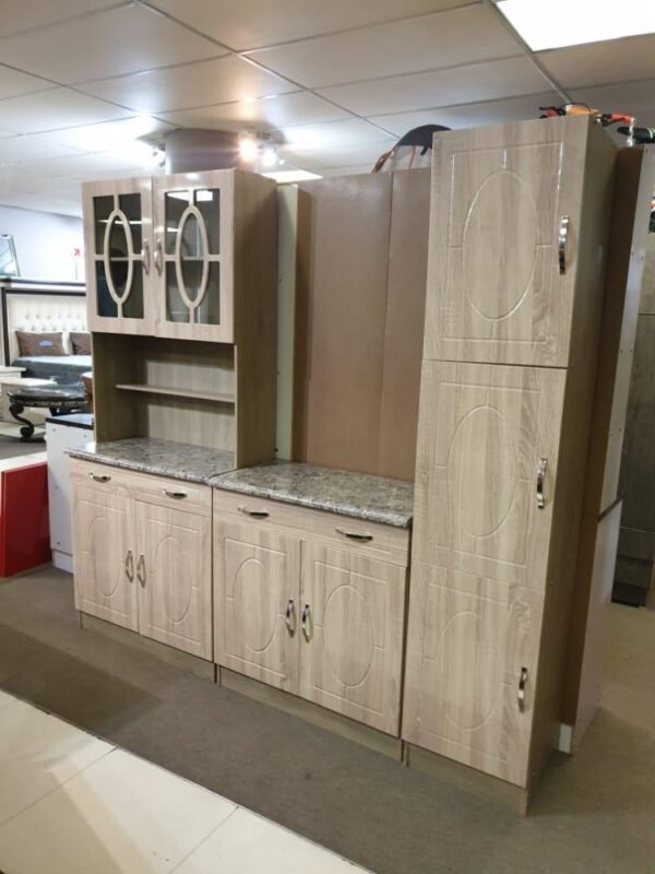 3 PC WOODEN KITCHEN UNIT