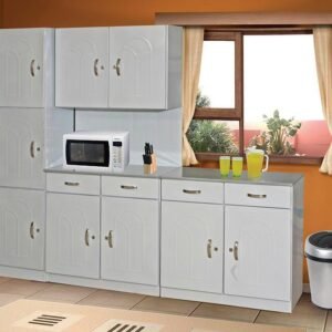 3 PC STEEL KITCHEN UNIT