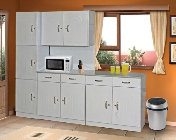 3 PC STEEL KITCHEN UNIT