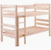 WOODEN-BUNK BED