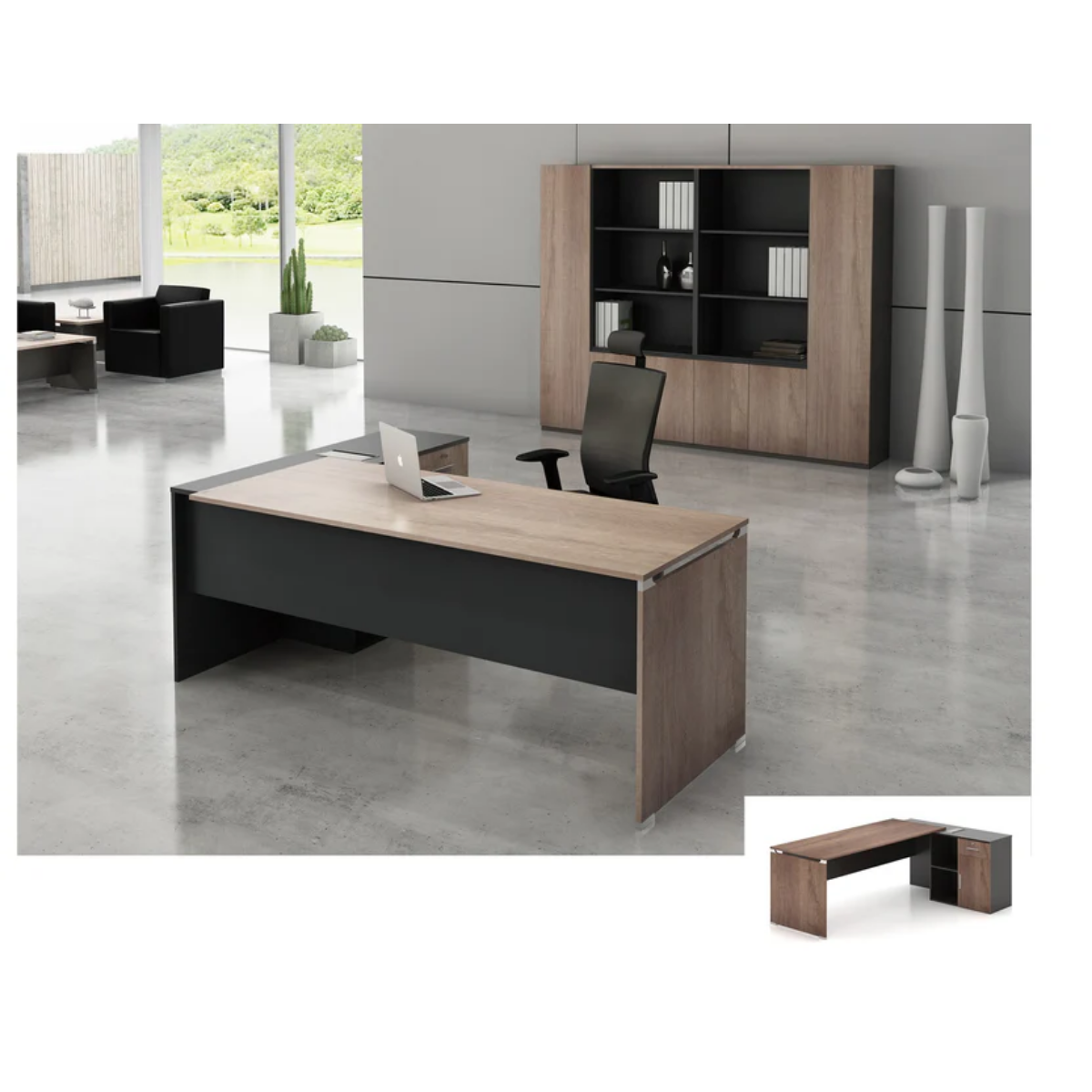 Premium Office Desk – OZEX01 (160cm)