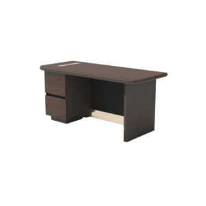 Executive Office Desk – STL05 (160cm)  Dark Brown Finish